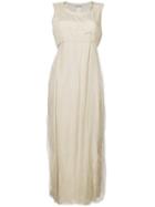 Comme Des Garçons Vintage Elasticated Detail Dress - Nude & Neutrals