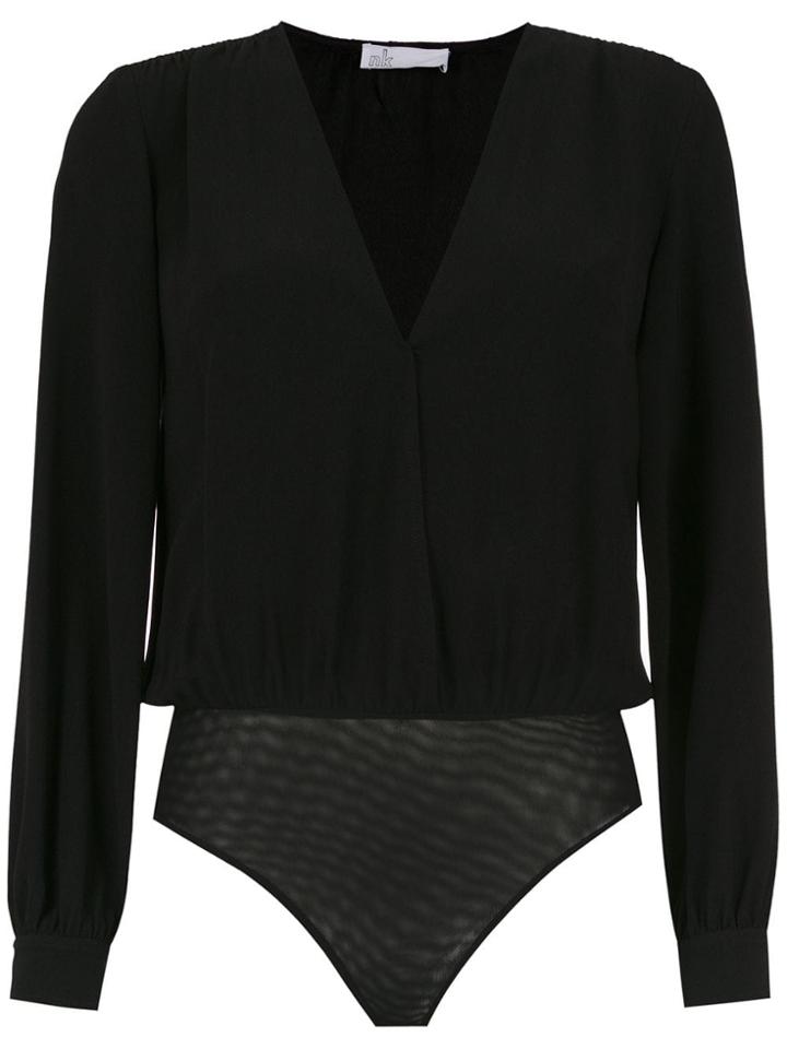 Nk Long Sleeved Bodysuit - Black