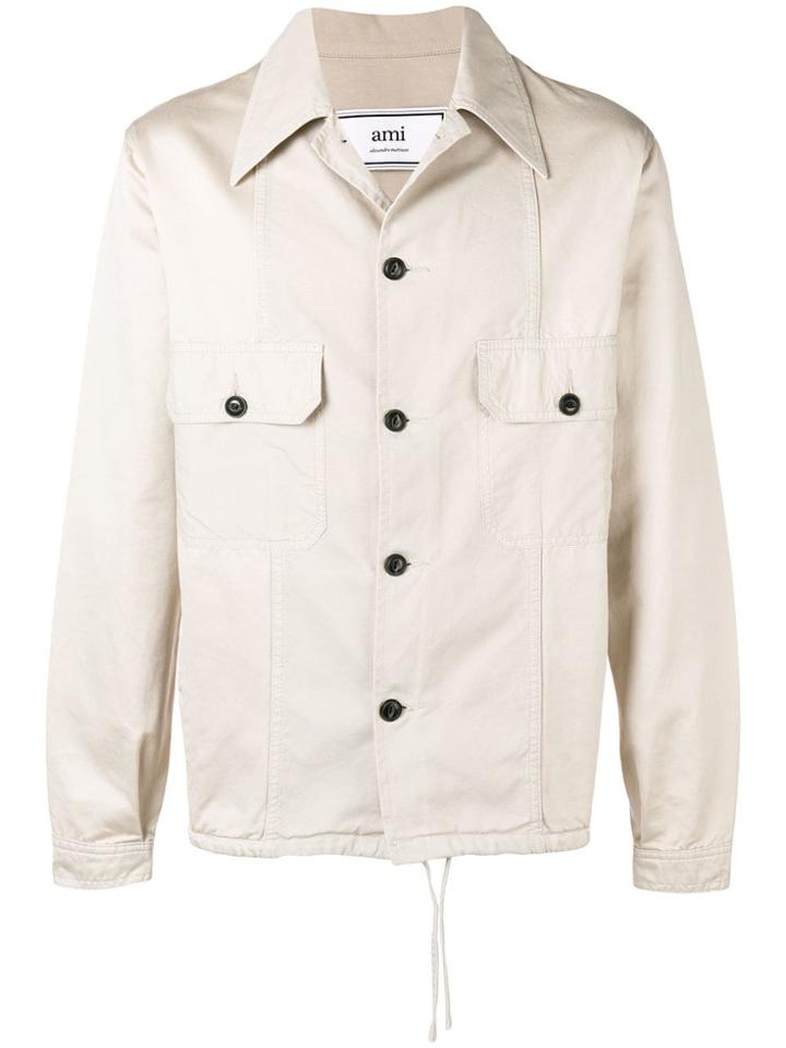 Ami Alexandre Mattiussi Patchwork Jacket - Neutrals