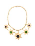 Balenciaga Vintage Star Pendant Necklace, Women's, Metallic