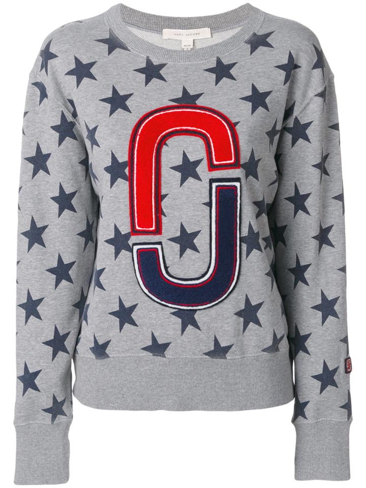 Marc Jacobs Stars Double J Sweatshirt - Grey