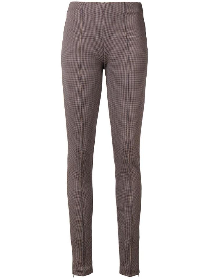 Toteme Check Pattern Leggings - Neutrals