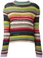 Antonio Marras Striped Jumper, Women's, Size: Medium, Cotton/acrylic/polyamide/other Fibers