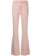 Zadig & Voltaire High-waisted Flared Trousers - Pink