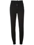 Dsquared2 Twiggy High Waisted Jeans, Women's, Size: 42, Black, Cotton/spandex/elastane/polyester
