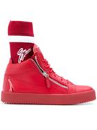 Giuseppe Zanotti Kriss Plus Sneakers - Red