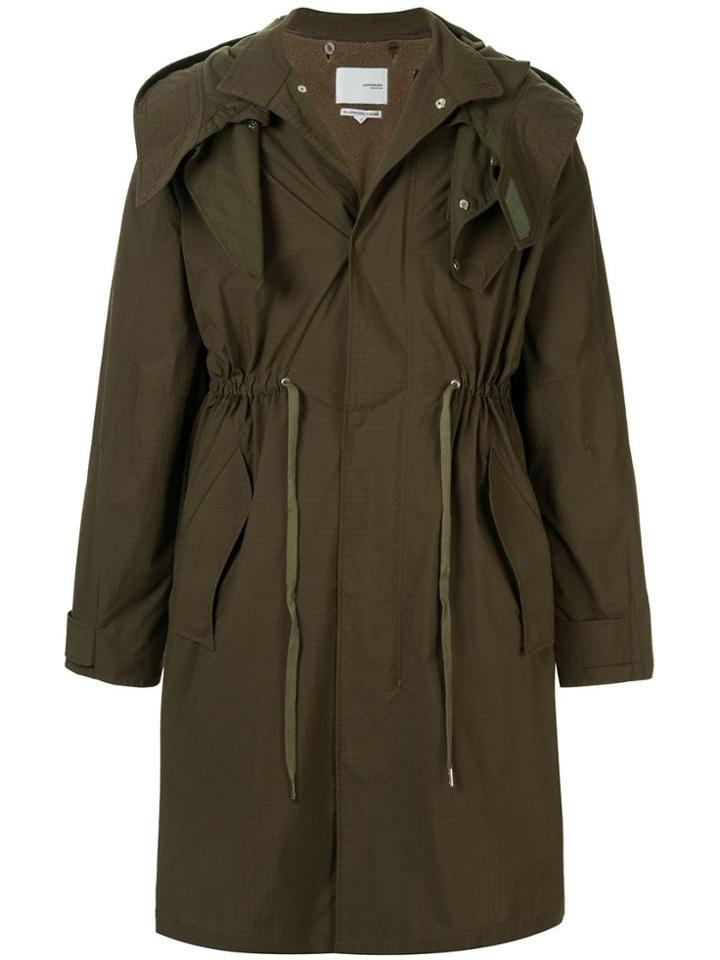 Yoshiokubo Parka Lightweight Coat - Green