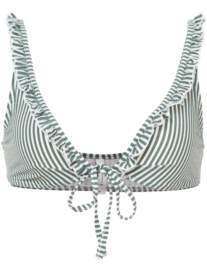 Solid & Striped The Milly Bikini Top - Green