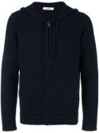 Liska Knitted Hoodie - Blue