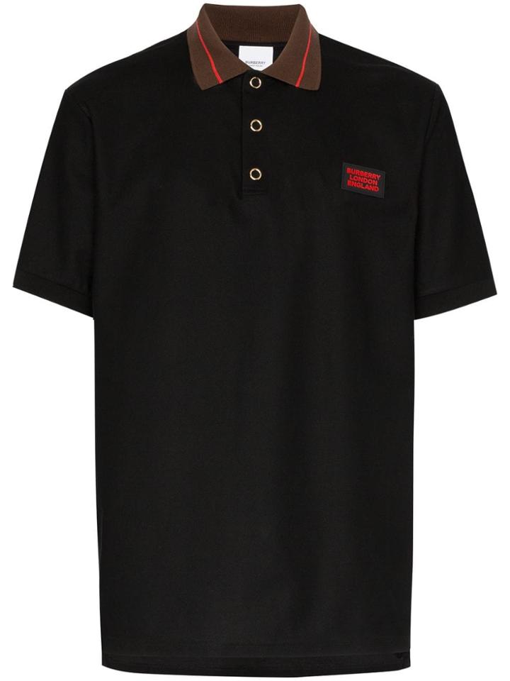 Burberry Marley Polo Shirt - Black