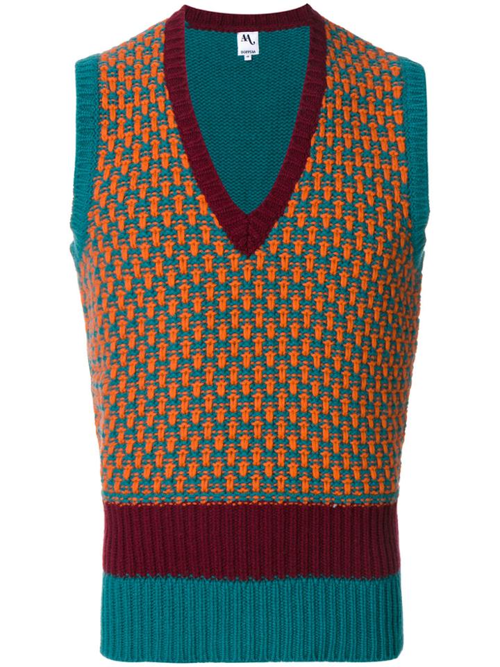 Doppiaa Sleeveless Sweater - Multicolour