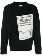 Maison Margiela Stereotype Logo Sweatshirt - Black