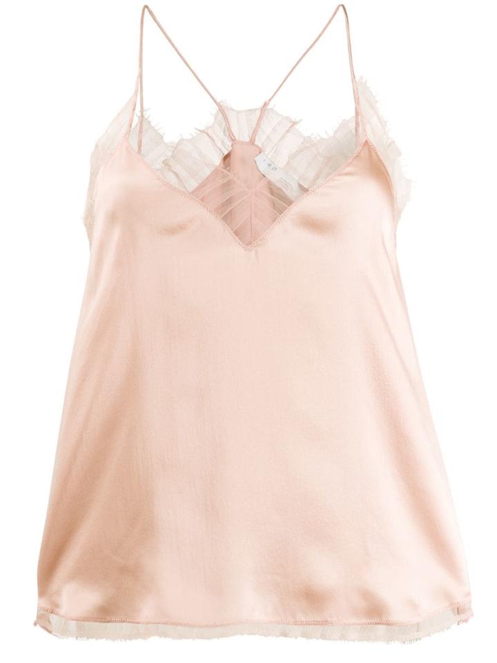 Iro Lace-detail Camisole Top - Neutrals