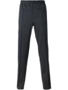 Lanvin Slim Fit Trousers, Men's, Size: 48, Grey, Cotton