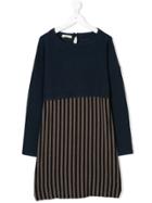 Essence Kids Teen Striped Dress - Blue