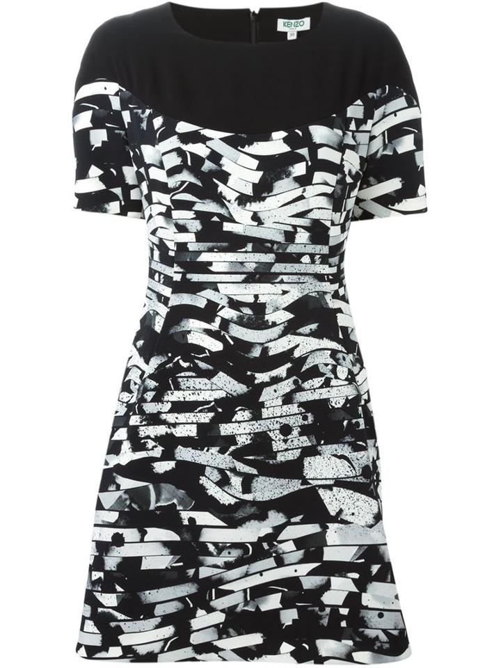 Kenzo 'spray Stripes' Dress