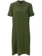 Aspesi Oversized Polo Dress - Green