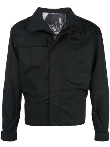 Gr10k Cropped Slim Fit Jacket - Black