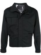 Gr10k Cropped Slim Fit Jacket - Black