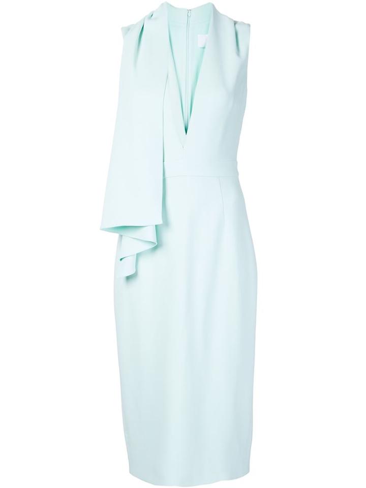 Cushnie Et Ochs Plunging Neck Dress