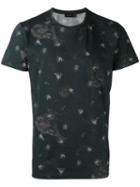 Jil Sander Floral Print T-shirt, Men's, Size: Small, Grey, Cotton