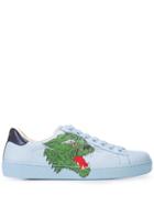 Gucci Ace Sneaker With Panther - Blue