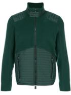 Moncler Grenoble Quilted Detail Fleece - Green
