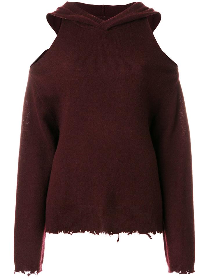 Rta Juno Hooded Jumper - Red