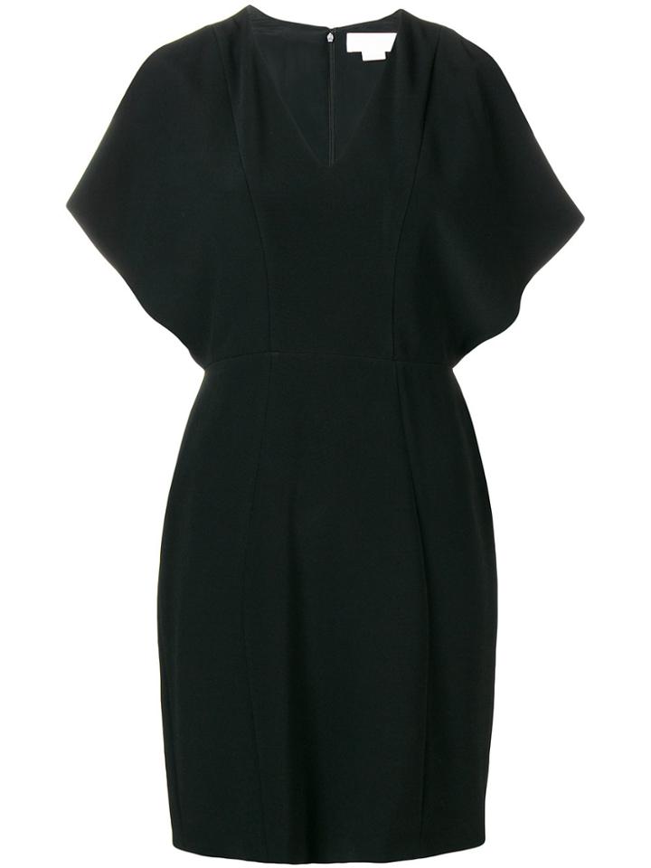 Genny Shoulderless Short Dress - Black