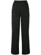 Ganni Wide Leg Trousers - Black