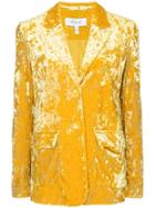 Derek Lam 10 Crosby Oversized Velvet Blazer - Yellow