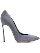 Casadei Classic Pointed Pumps - Grey