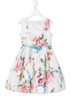 Monnalisa Chic Floral Print Dress, Girl's, Size: 7 Yrs