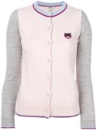 Kenzo - Tiger Cardigan - Women - Wool - M, Pink/purple, Wool