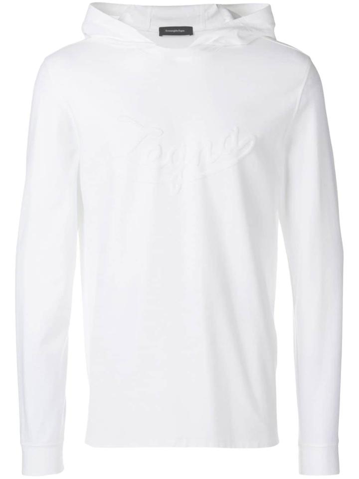 Ermenegildo Zegna Logo Print T-shirt - White