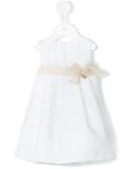 Le Bebé Enfant - Raffia Bow Dress - Kids - Cotton/polyester - 18 Mth, White