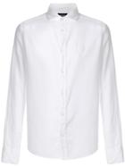 Armani Jeans Logo Detail Shirt - White