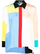 Alice+olivia Colour Block Shirt - Multicolour