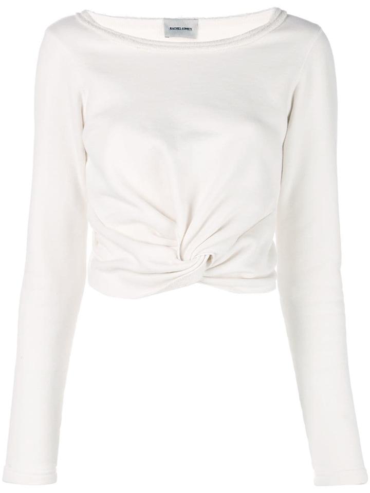 Rachel Comey Argento Knotted Sweatshirt - White