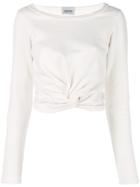 Rachel Comey Argento Knotted Sweatshirt - White