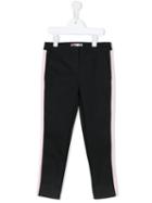 Msgm Kids Slim-fit Trousers, Girl's, Size: 6 Yrs, Black