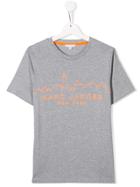 Little Marc Jacobs Contrast Logo T-shirt - Grey