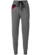Markus Lupfer Intarsia Knit Sweat Pants - Grey