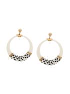 Gas Bijoux Lodge Hoop Earrings - White