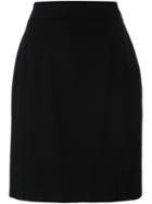 Alaïa Vintage Classic Pencil Skirt, Women's, Size: 42, Black