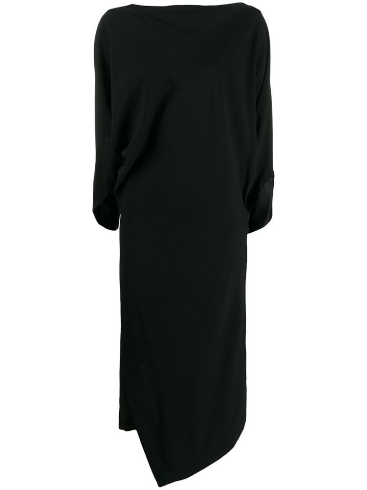Vivienne Westwood Boat-neck Asymmetric Dress - Black
