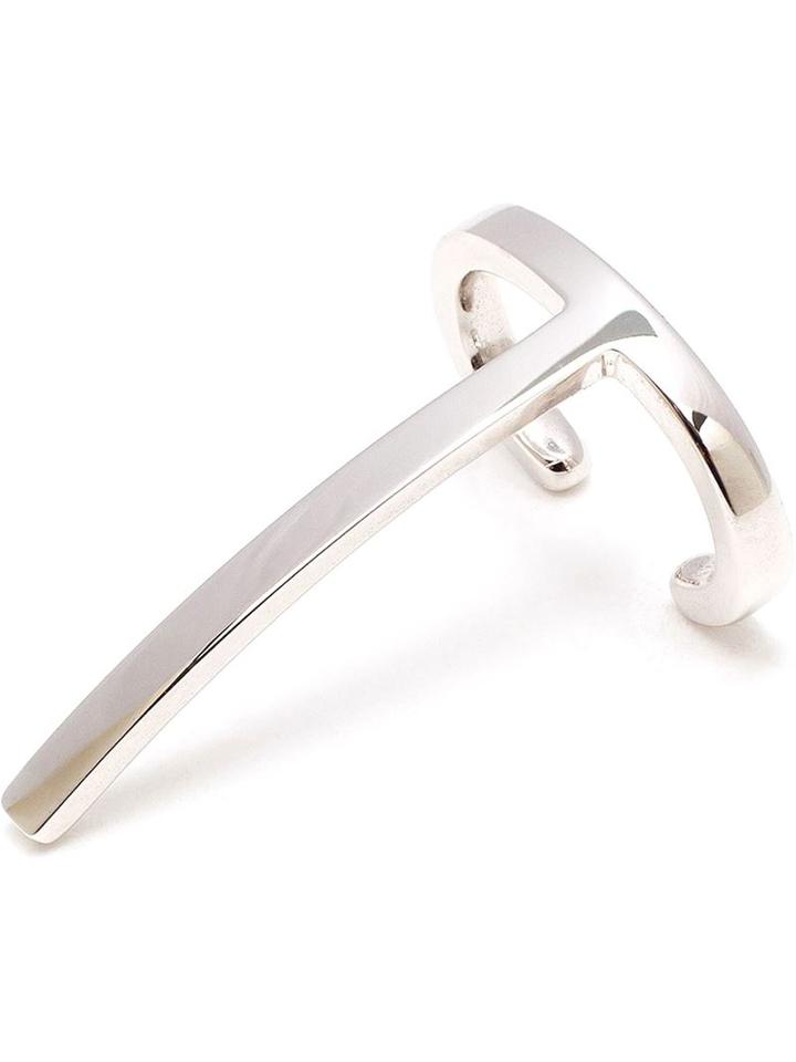 Asherali Knopfer White Gold 'theo' Ear Cuff, Women's