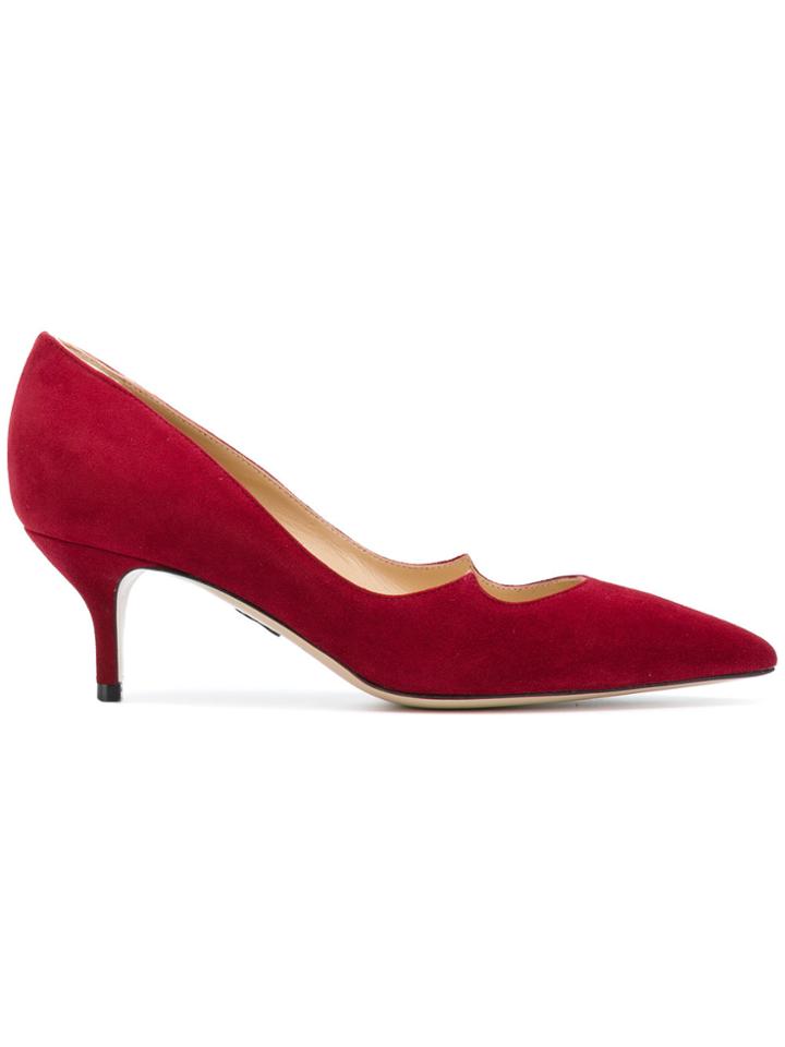 Paul Andrew Zenadia 55 Pumps - Red