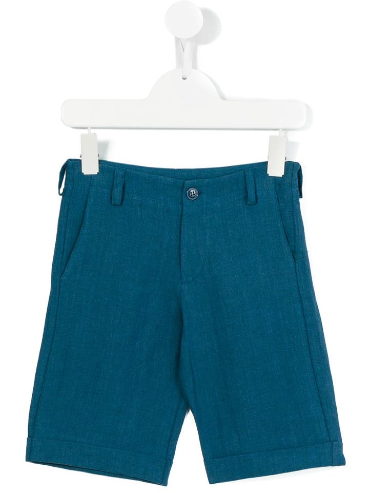 Amelia Milano Linen Trousers, Toddler Boy's, Size: 3 Yrs, Blue