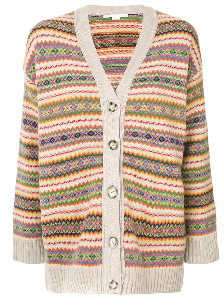 Stella Mccartney Stripe Patterned Cardigan - Multicolour